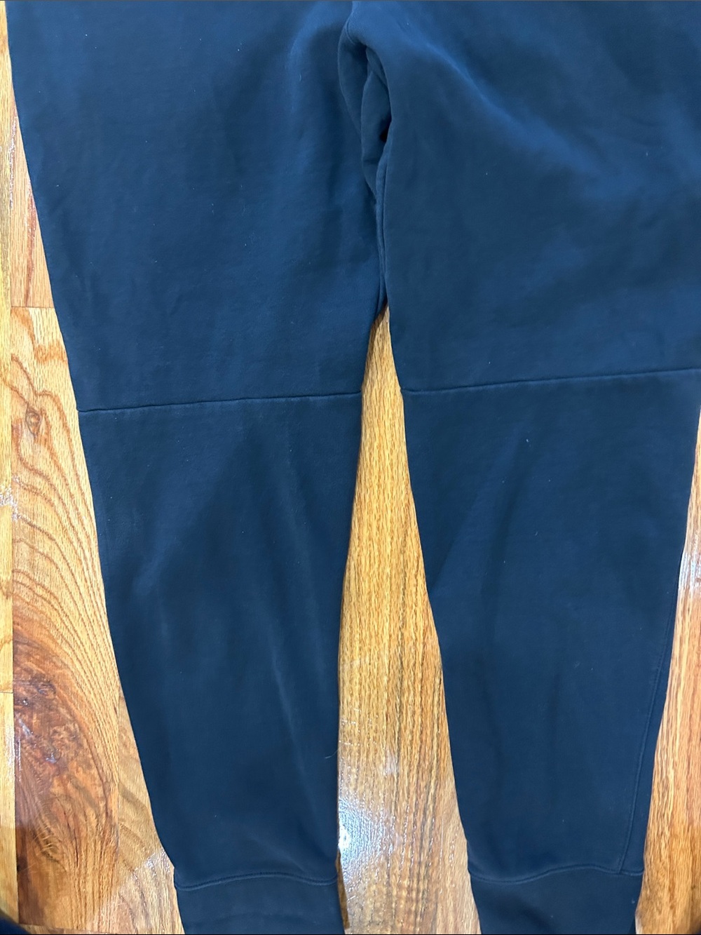 Nike Black Men's Athletic Joggers with Drawstring - Picture 5 of 6
